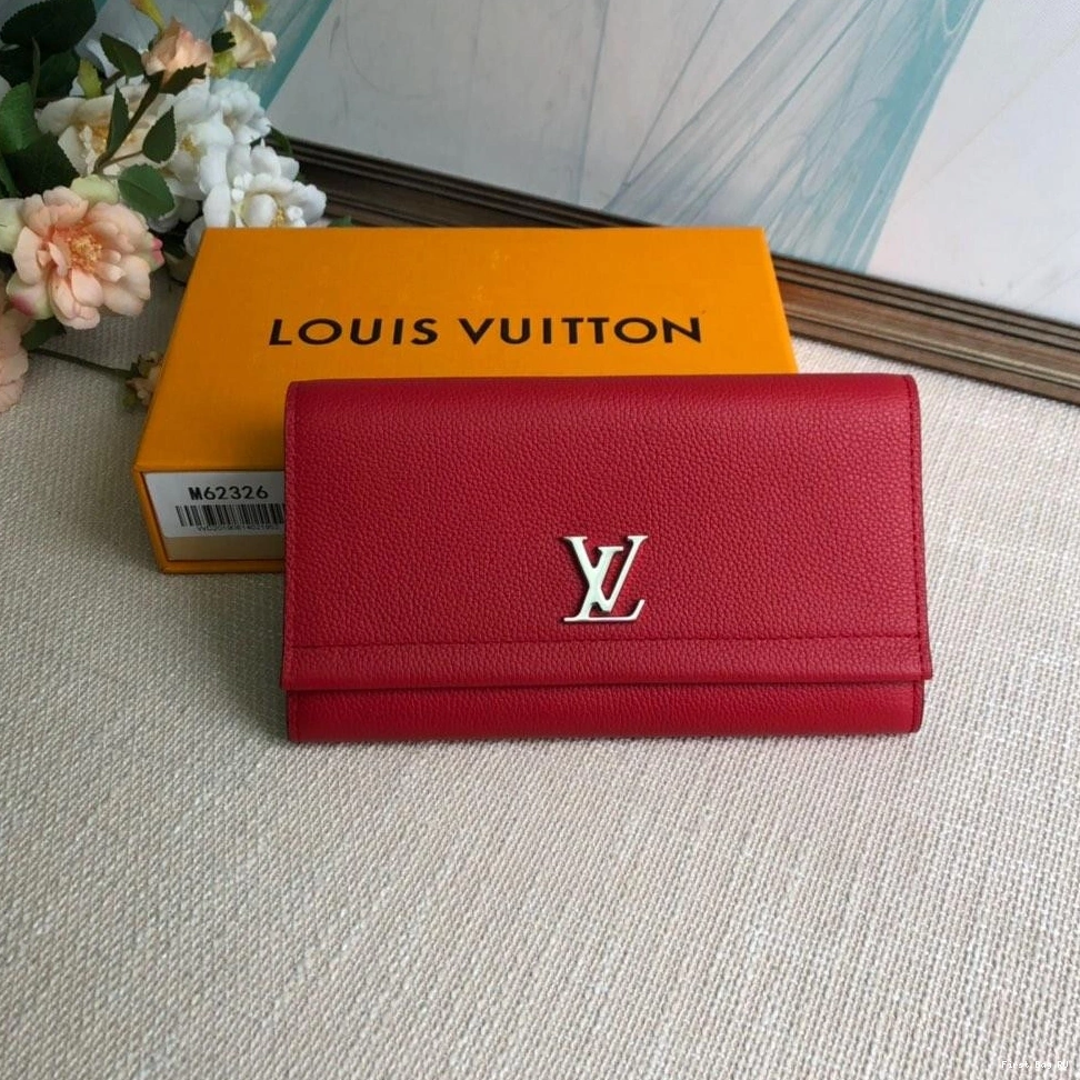 First bag ru VUITTON LOCKME LOUIS WALLET 0823